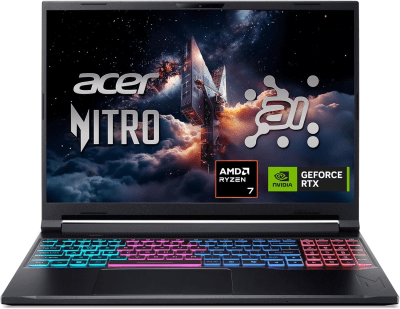 LAPTOP ACER NITRO V16S AI ANV16S-41-R2AJ R7 260 32GB DDR5 1TB M.2 16