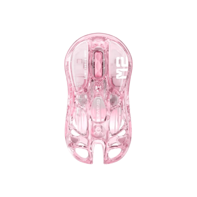 MOUSE GRAVASTAR MERCURY M2 DONGLE BLUETOOTH 26K DPI CRYSTAL ROSE1