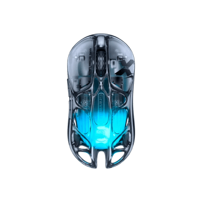 MOUSE GRAVASTAR MERCURY X AIR DONGLE BLUETOOTH 32K DPI ONYX CRISTAL1