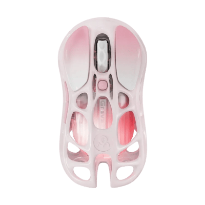 MOUSE GRAVASTAR MERCURY M1 PRO DONGLE BLUETOOTH 26K DPI SAKURA PINK1