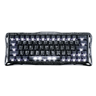 TECLADO MAGNETICO GRAVASTAR MERCURY V60 PRO HE CABLEADO 60% ING (SW-UFO MG) CYBER FROST BLACK1