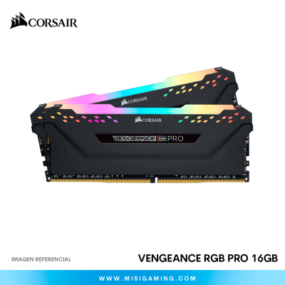 MEMORIA RAM CORSAIR VENGEANCE RGB PRO 16GB(2x8GB) 3200MHZ DDR41