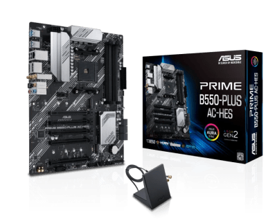PLACA MADRE ASUS PRIME B550-PLUS AC-HES WIFI ATX AM4 DDR41
