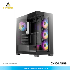 CASE ANTEC CX300 ARGB 4F ATX BLACK