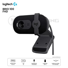 CAMARA WEB LOGITECH BRIO 100 USB FHD