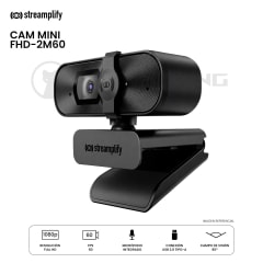 CAMARA WEB STREAMPLIFY CAM MINI-FHD-2M60 USB 1080P FHD 60FPS