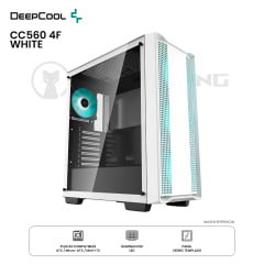 CASE DEEPCOOL CC560 WH V2 4F ATX WHITE