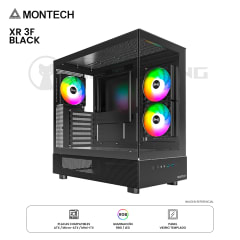 CASE MONTECH XR LED-RGB 3F ATX BLACK