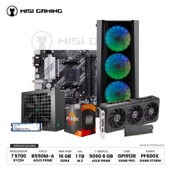 COMBO PC RYZEN 7 5700 + B550M-A AC + 16GB 3200MHZ + 1TB + ASUS PRIME 5060 + CASE 4F + 600W BRONZE