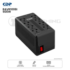 ESTABILIZADOR CDP RAVR1008I 1000VA/500W 8 TOMAS