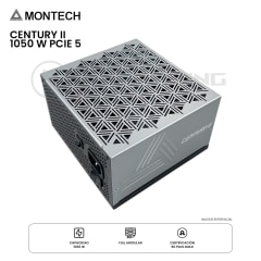 FUENTE DE PODER MONTECH CENTURY II 1050W ATX PCIE5 80 PLUS GOLD MODULAR