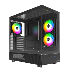 CASE MONTECH XR LED-RGB 3F ATX BLACK