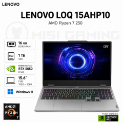 LAPTOP LENOVO LOQ 15AHP10 RYZEN 7 250 16GB DDR5 1TB M.2 15.6