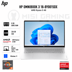 LAPTOP HP OMNIBOOK 3 16-BY0015DX RYZEN 5 40 8GB DDR5 256GB M.2 16