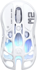 MOUSE GRAVASTAR MERCURY M2 DONGLE BLUETOOTH 26K DPI OPALINE WHITE