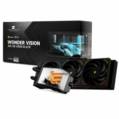 REFRIGERACION LIQUIDA AIO THERMALRIGHT WONDER VISION 360 UB ARGB 360MM C/PANTALLA 2K BLACK