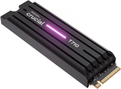 SSD M.2 NVME CRUCIAL T710 2TB PCIE GEN5X4 C/ DISIPADOR