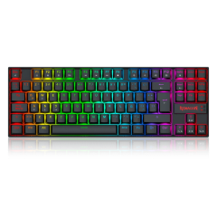 TECLADO MAGNETICO REDRAGON KUMARA HE RGB CABLEADO 80% ESP (SW-MG) BLACK