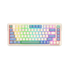 TECLADO MECANICO REDRAGON UCAL PRO K673CPG RGB DONGLE BLUETOOTH 75% ING (SW-RED) PASTEL