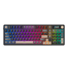 TECLADO MECANICO ROYAL KLUDGE RK-S98 RGB DONGLE BLUETOOTH 96% ESP (SW-CHARTREUSE) PHANTOM