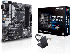 PLACA MADRE ASUS PRIME B550M-A AC MATX AM4 DDR4