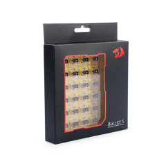 SWITCHES REDRAGON BULLET S A113S SW-SILVER SHORT LINER 24 PCS