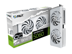 TARJETA GRAFICA PALIT RTX 5060 8GB OC GDDR7 WHITE
