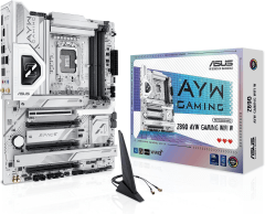 PLACA MADRE ASUS Z890 AYW GAMING WIFI W ATX  LGA1851 DDR5 WHITE