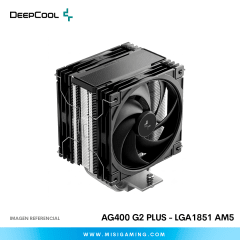DISIPADOR DE TORRE DEEPCOOL AG400 G2 PLUS LGA1851 AM5