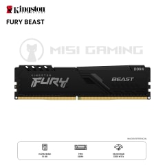 MEMORIA RAM KINGSTON FURY BEAST 16GB 3200MHZ DDR4