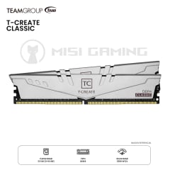 MEMORIA RAM TEAMGROUP T-CREATE CLASSIC 32GB(2x16GB) 3200MHZ DDR4 GREY
