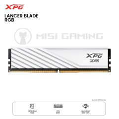 MEMORIA RAM XPG LANCER BLADE RGB 16GB 6000MHZ DDR5 WHITE
