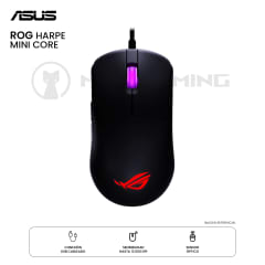 MOUSE ASUS ROG HARPE MINI CORE CABLEADO 12K DPI BLACK