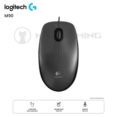 MOUSE LOGITECH M90 CABLEADO 1K DPI BLACK