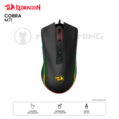 MOUSE REDRAGON COBRA M711 CABLEADO 10K DPI BLACK