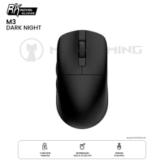 MOUSE ROYAL KLUDGE M3 DONGLE BLUETOOTH 24K DPI 8K HZ DARK NIGHT