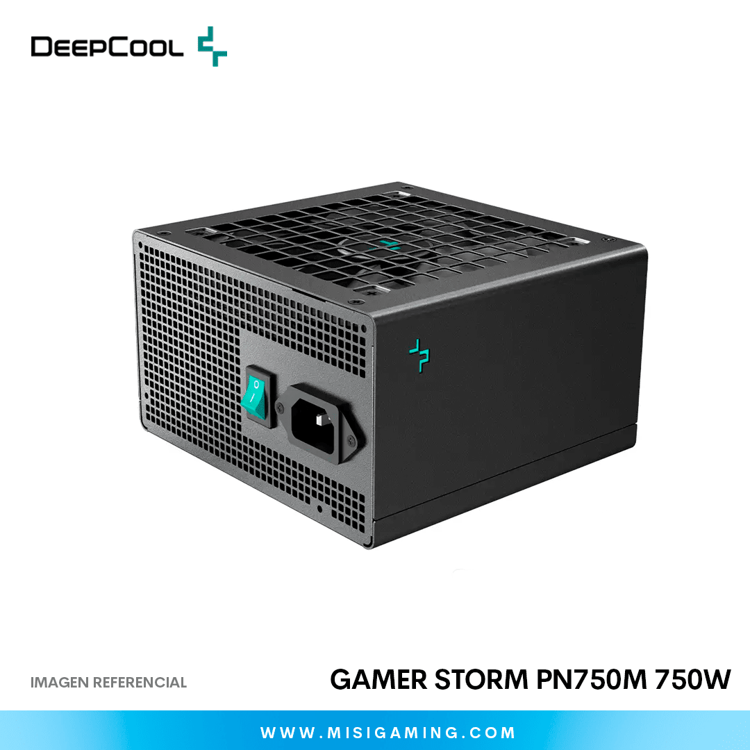 FUENTE DE PODER GAMER STORM PN750M 750W ATX 80 PLUS GOLD MODULAR