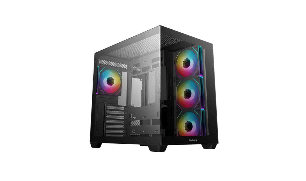 CASE DEEPCOOL CG530 4F LED-ARGB ATX BLACK