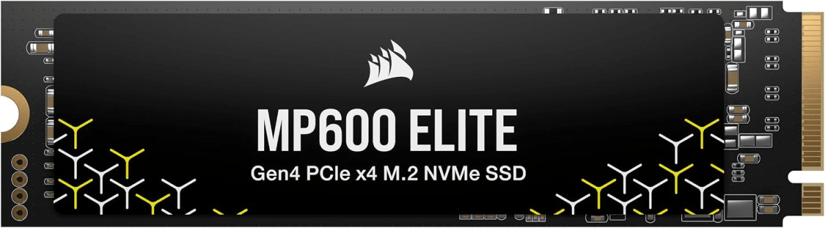 SSD M.2 NVME CORSAIR MP600 ELITE 1TB PCIE GEN4X4