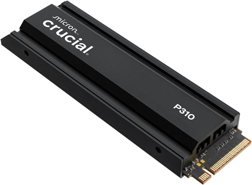 SSD M.2 NVME CRUCIAL P310 1TB PCIE GEN4X4 C/DISIPADOR