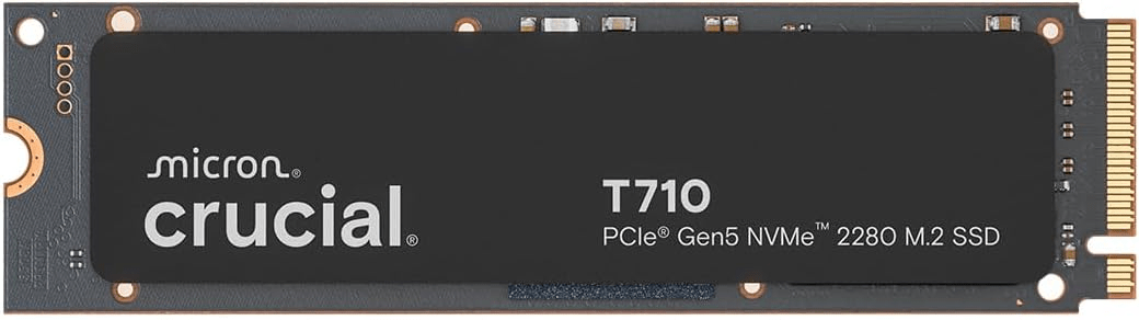 SSD M.2 NVME CRUCIAL T710 2TB PCIE GEN5X4