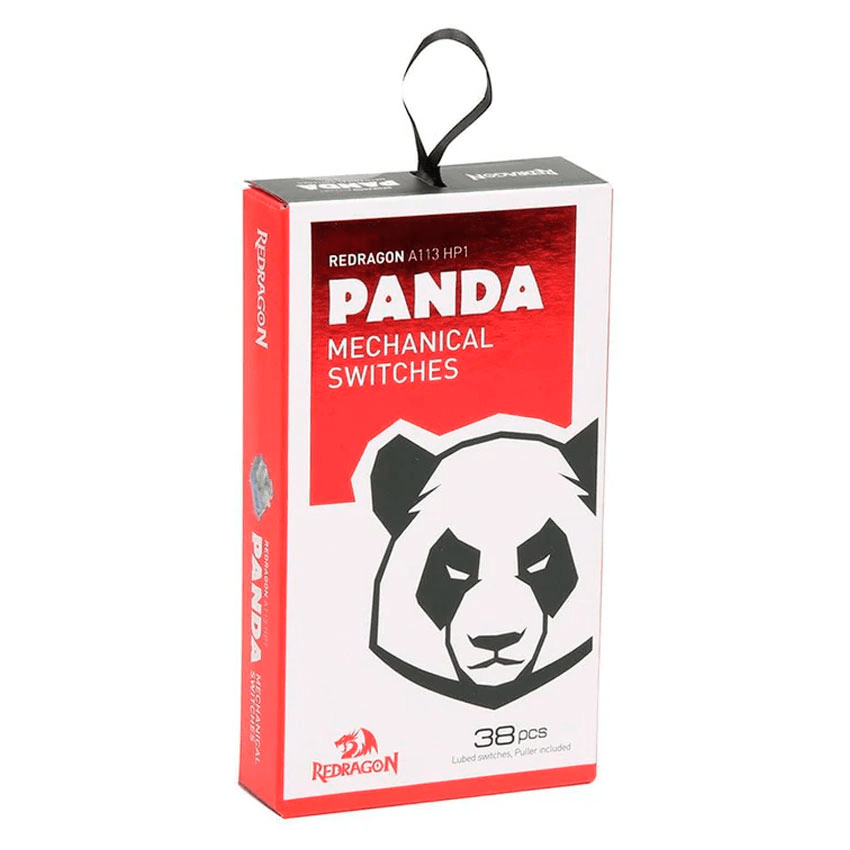 SWITCHES REDRAGON PANDA A113 HP1 TACTILES CON CLICK AUDIBLE 38 PCS