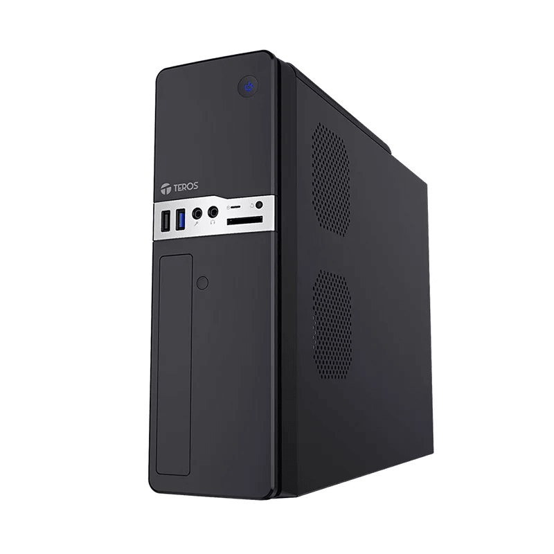 CASE CON FUENTE TEROS TE-1032S 250W SLIM MATX BLACK