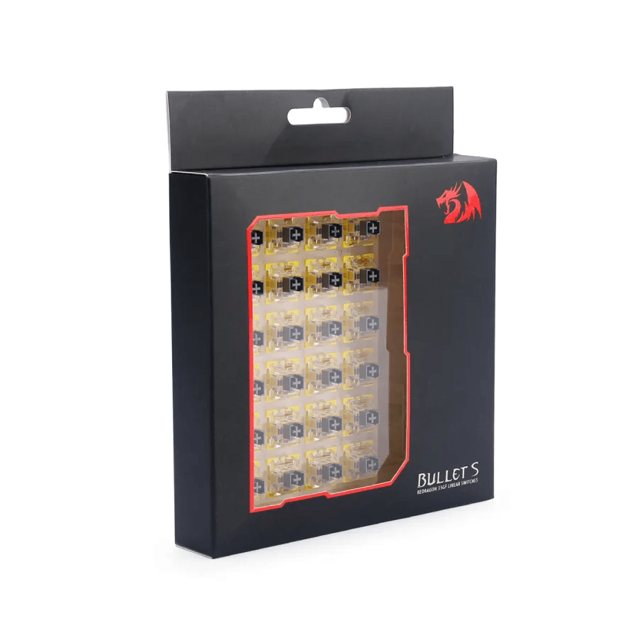 SWITCHES REDRAGON BULLET S A113S SW-SILVER SHORT LINER 24 PCS