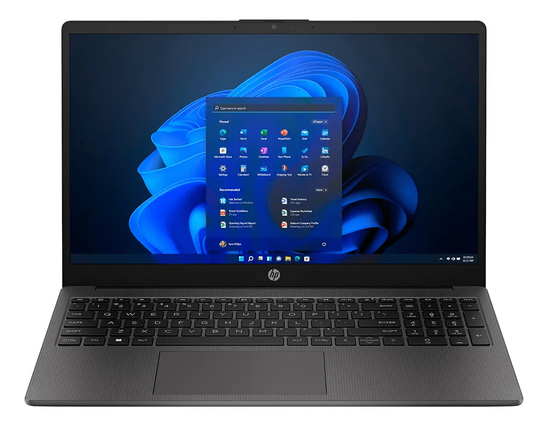 LAPTOP HP 255 G10 RYZEN 5 7520U 16GB DDR5 512GB M.2 15.6