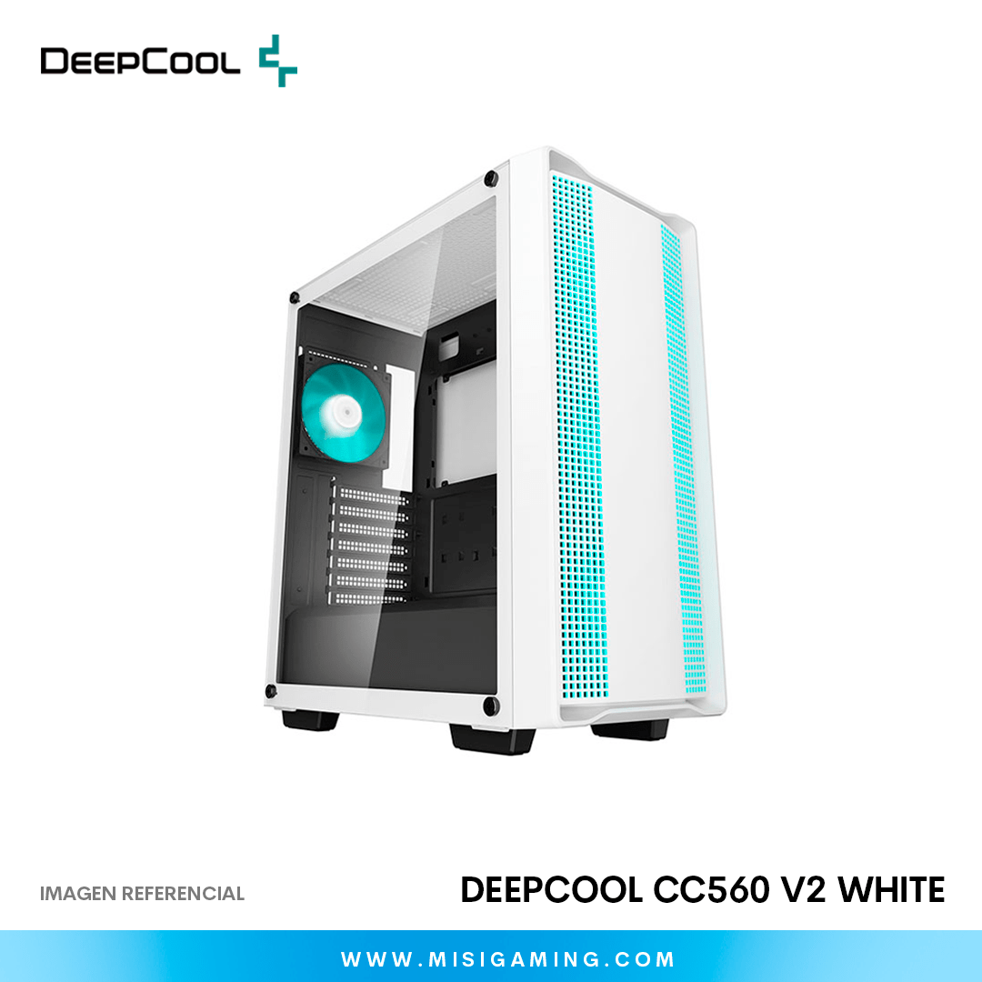 CASE DEEPCOOL CC560 WH V2 4F ATX WHITE