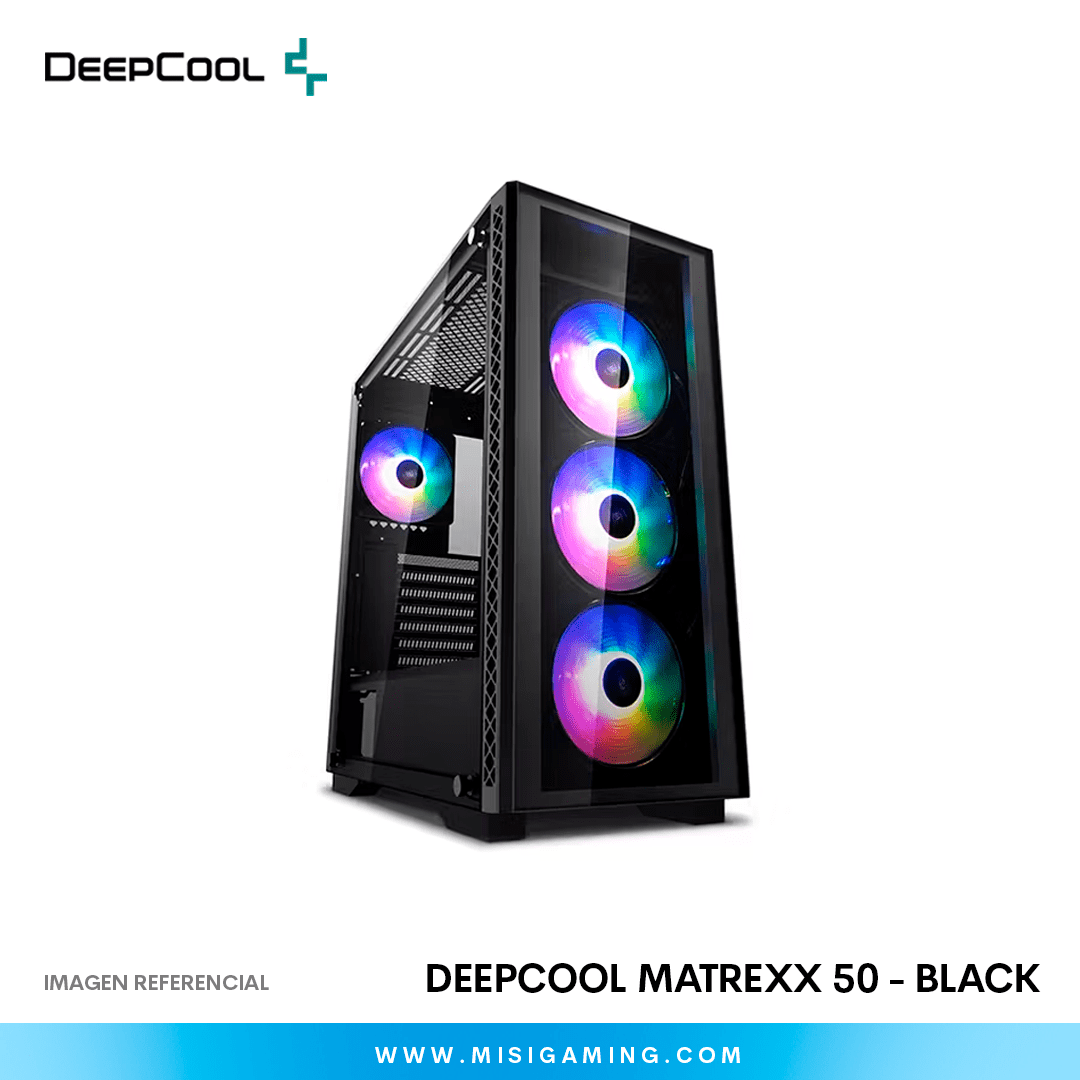 CASE DEEPCOOL MATREXX 50 ADD-RGB 4F ATX BLACK