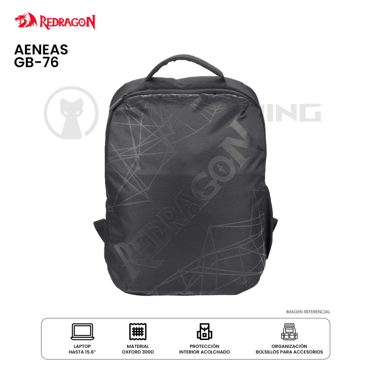 MOCHILA REDRAGON AENEAS GB-76 15.6