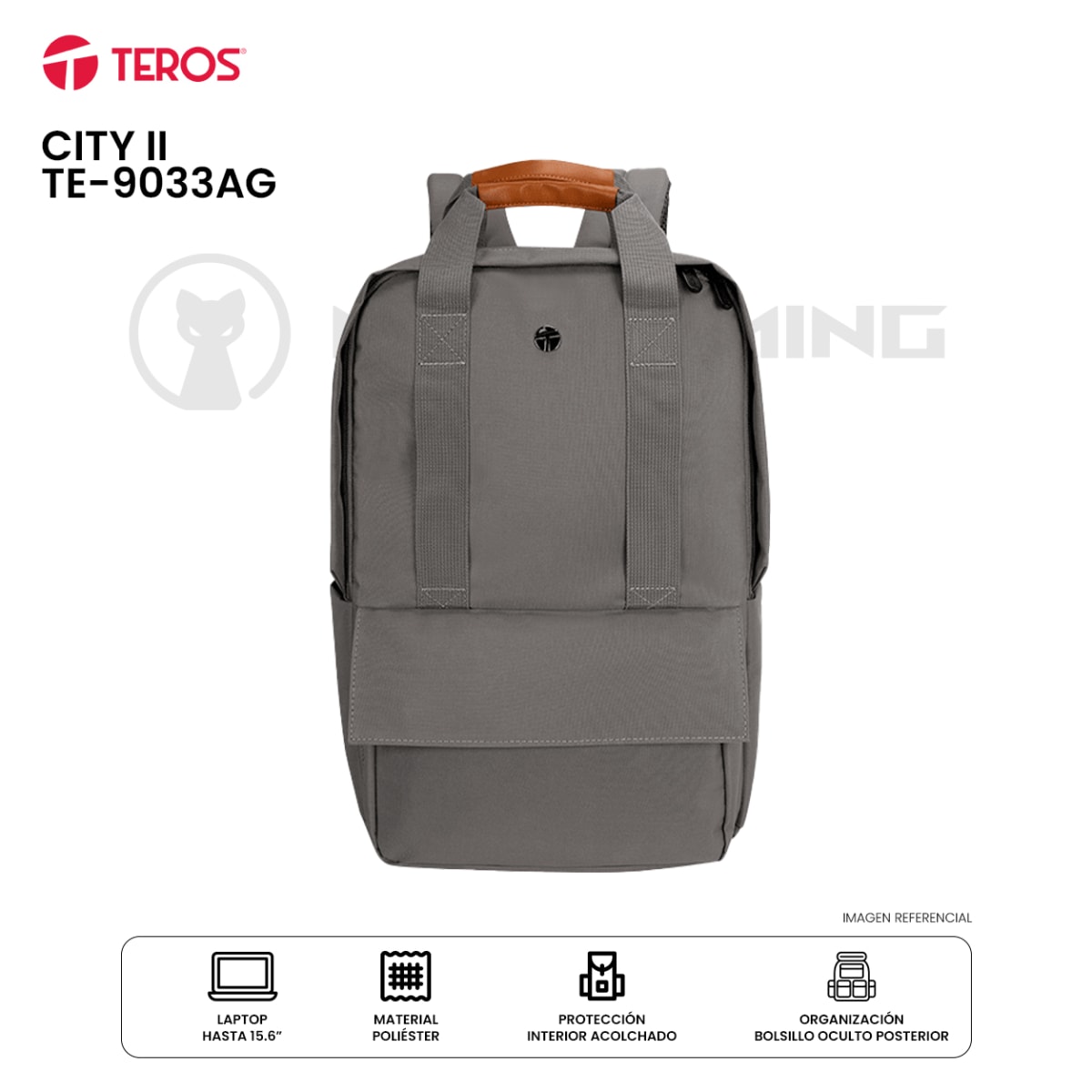 MOCHILA TEROS TE-9033AG 15.6