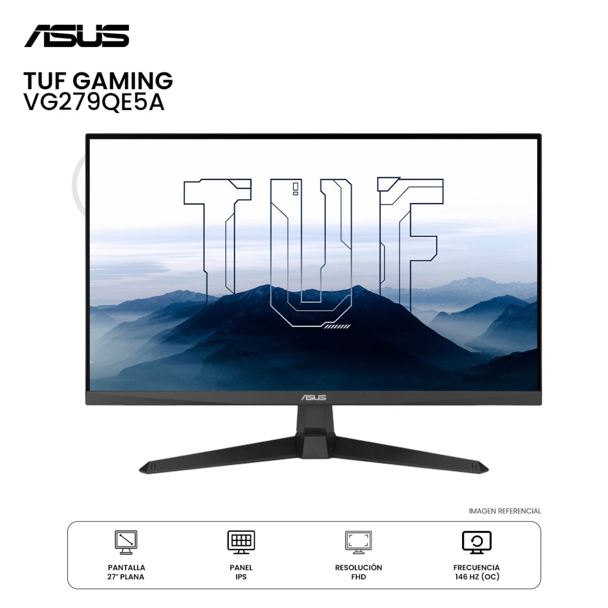 MONITOR ASUS TUF GAMING VG279QE5A 27